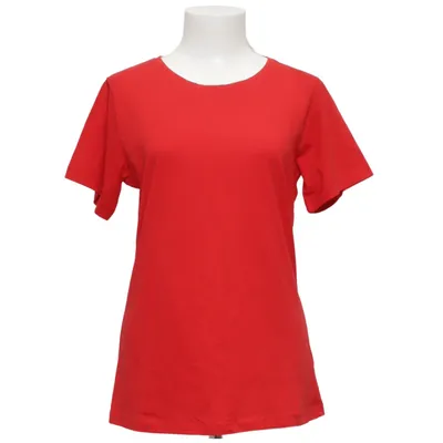 T-shirt (Rød) fra KappAhl Bomuld, Elastan