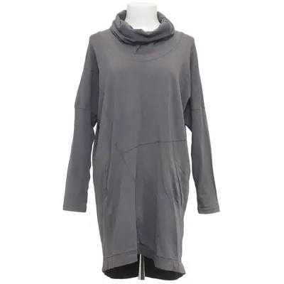 Rollkragenkleid (Grau) von House of Lola