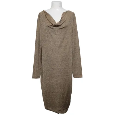 Jurk (Bruin) van Dept Elastaan, Polyester