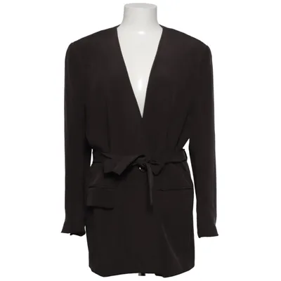 Blazer (Gray) from Jones New York Acetate, Silk