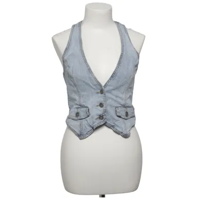 Gilet en jean (Bleu) de Fresh Spirit by Ellos Coton, Élasthane
