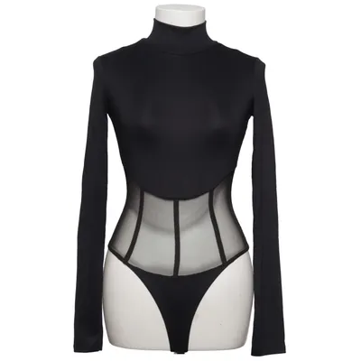 Body (Black) from Bershka Elastane, Polyester