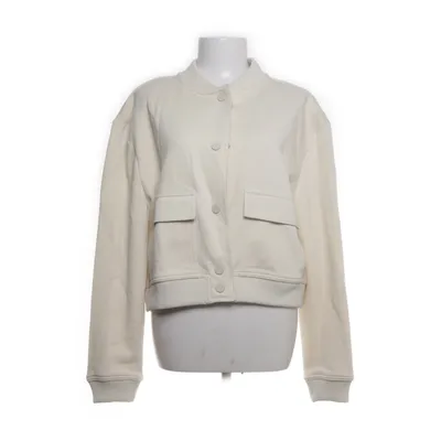 Bomber jacket (Beige) from Mango Cotton, Elastane, Polyester