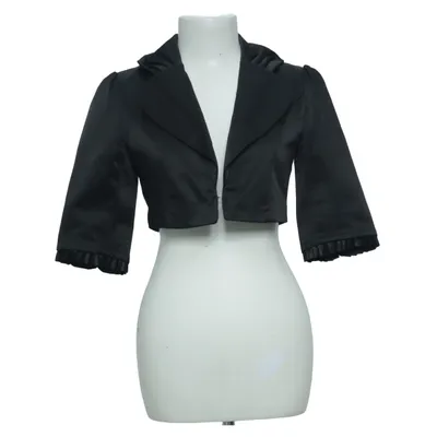 Blazer (Black) from Fionella Cotton, Elastane, Polyester