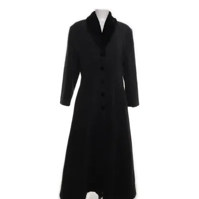 Coat (Gray) from Modern Media Alpaca wool, Mohair, Polyamide, Wool