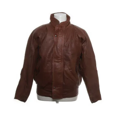 Läderjacka (Brun)