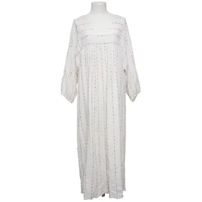 Dress (White, Multicolored) from Made in italy