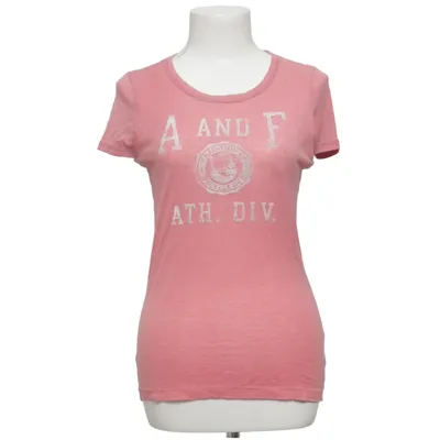 T-shirt (Rose) de Abercrombie & Fitch Coton, Polyester