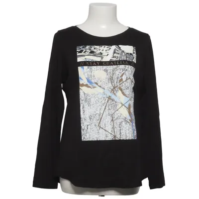 Lange mouwen shirt (Zwart) van Kenny S. Katoen, Modal