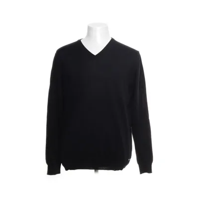 Pullover (Black) from Olymp Merino wool