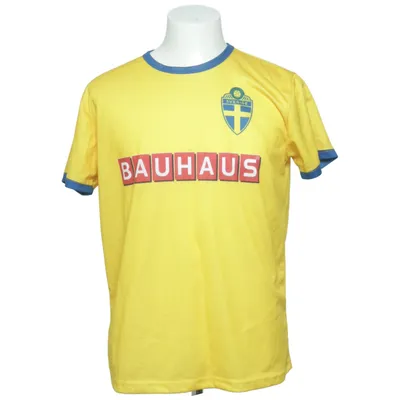 Fodboldtrøje (Gul, Blå, Flerfarvet) fra Bauhaus Polyester