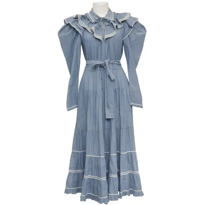 Maxi jurk (Blauw) van Ulla Johnson