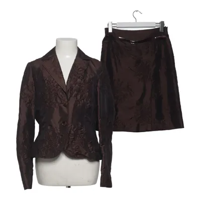 Jakkesæt med nederdel (Brun) fra Bonita Polyamid, Polyester
