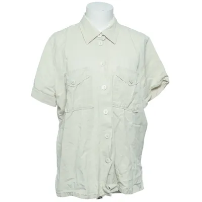 Short sleeve shirt (Beige) from Shann by Pola Cotton, Lyocell