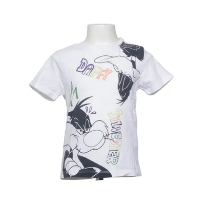 T-shirt (Blanc, Multicolore) de Looney Tunes Coton
