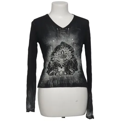 Pull-over (Noir) de Filomena Polyamide, Viscose