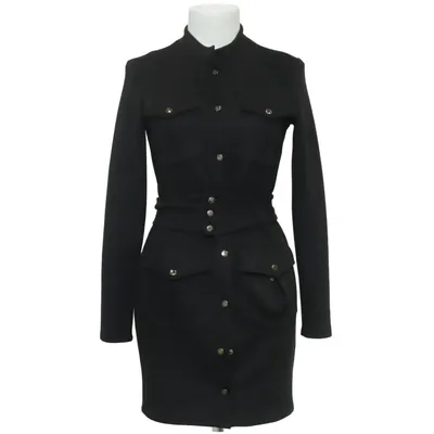 Shirt dress (Black) from Amber