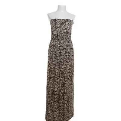Maxikjole (Beige, Flerfarvet) fra H&M Basic Modal, Bomuld
