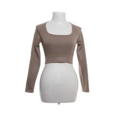 Sports top (Brown) from AiMina Elastane, Polyamide, Polyester
