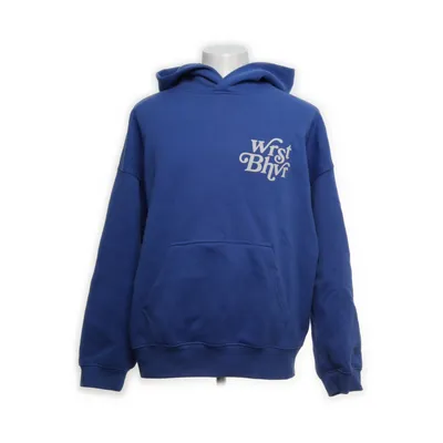 Hoodie (Blue) from WRSTBHVR Cotton, Polyester