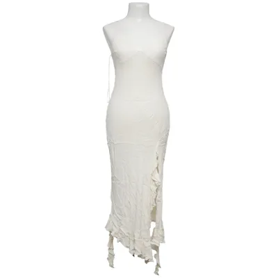 Jurk (Beige) van Victoria Beckham x Mango Polyester, Viscose