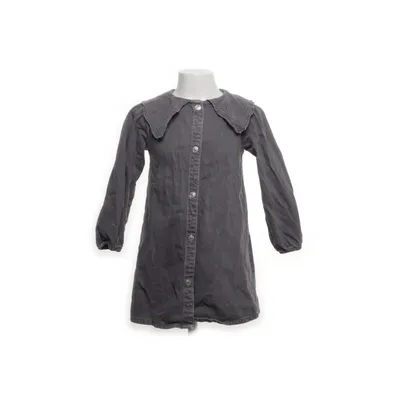 Denim jurk (Grijs) van Zara Katoen