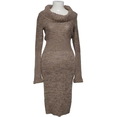Turtleneck dress (Beige) from Moda International Acrylic, Wool
