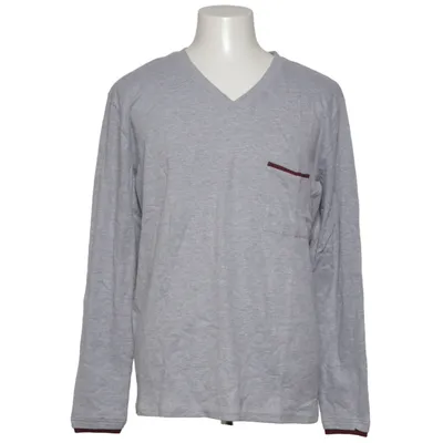 Långärmad t-shirt (Grå, Röd) från Watson's Bomull, Viskos
