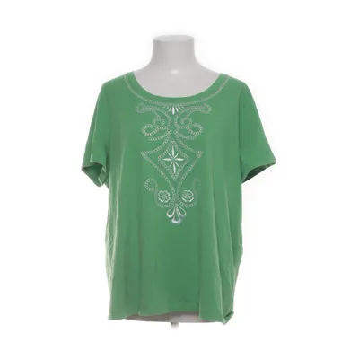 T-shirt (Groen) van Style & Co Katoen, Elastaan