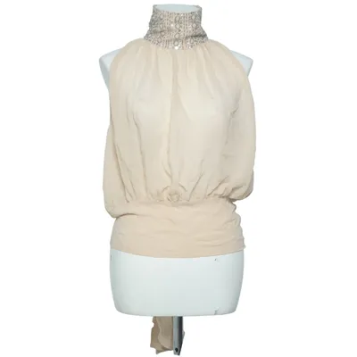 Halter neck top (Beige) from By Malene Birger
