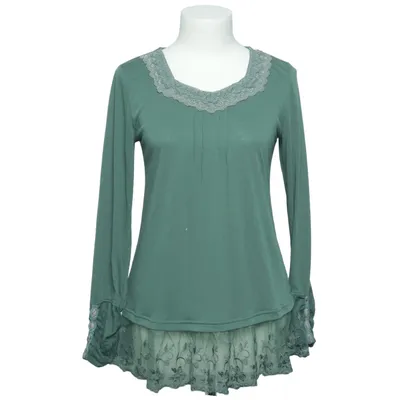 Långärmad t-shirt (Grön) från Axes Femme Nylon, Polyester, Viskos