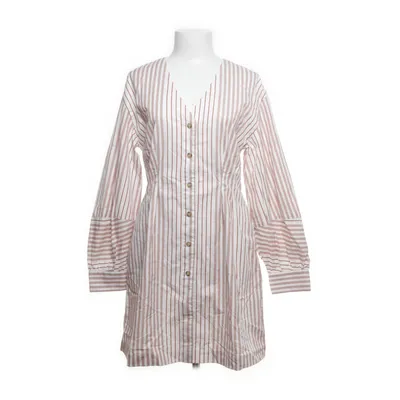 Klänning (Vit, Brun) från Blanche Bomull, Elastan, Polyester