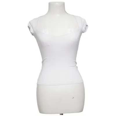 Top (Hvid) fra Nelly Elastan, Viscose