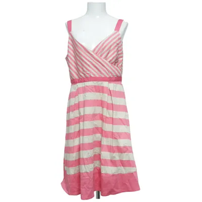Kleid (Pink, Beige) von Casual by Ellos Baumwolle, Elasthan, Polyester