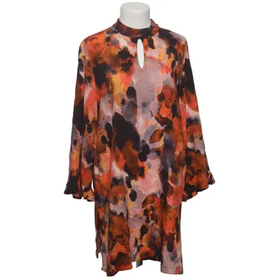 Kjole (Orange, Brun, Flerfarvet) fra Masai Viscose