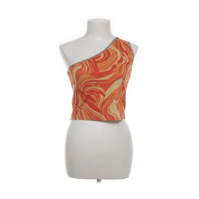 Crop top (Orange, Flerfärgad) från Barbara Kristoffersen by Rosemunde Elastan, Polyester