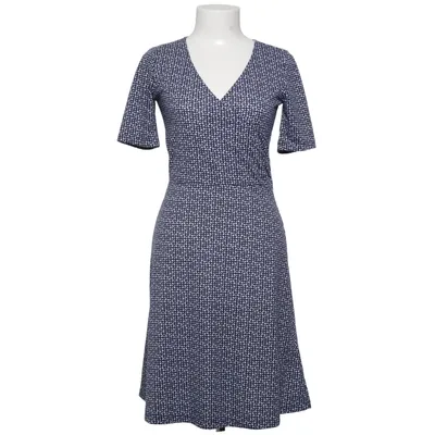 Omlottklänning (Blå, Vit) från More & More Polyester