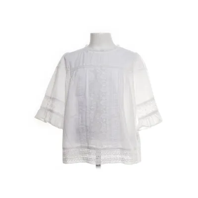 Blus (Vit) från Cyrillus Bomull, Polyamid, Polyester