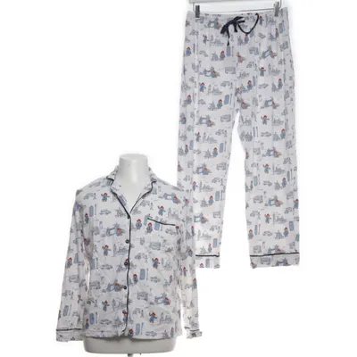 Pyjama (Wit, Blauw) van Honest Katoen