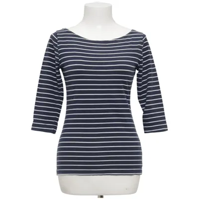 Langærmet t-shirt (Blå, Hvid) fra H&M