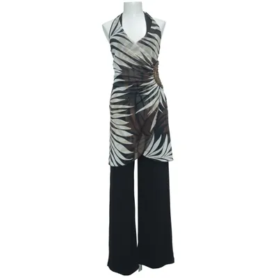 Jumpsuit (Black, Beige, Brown) from Star by Julien Macdonald Elastane, Polyester
