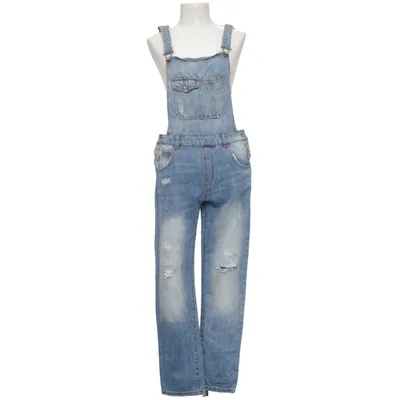 Dungarees (Blue) from Bershka Denim Collection Cotton