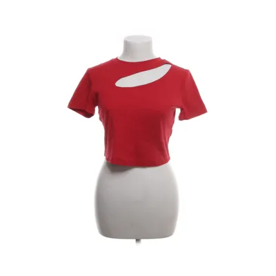 Crop top (Röd, Vit) från Pigalle Bomull, Elastan