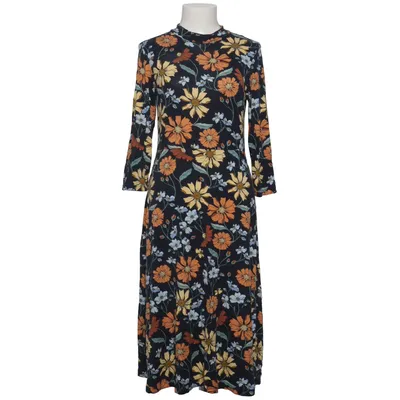 Robe longue (Noir, Multicolore) de Anemone Élasthane, Viscose