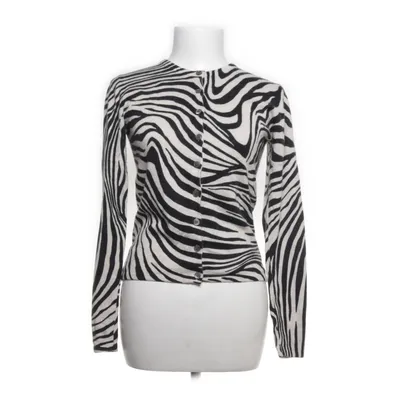 Cardigan (Zwart, Beige) van Stenströms Kasjmier, Zijde