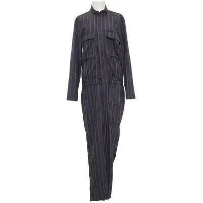Jumpsuit (Zwart, Blauw) van Bershka Elastaan, Polyester, Viscose