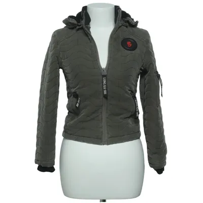 Veste d'hiver (Gris) de She Oh She Coton, Polyester