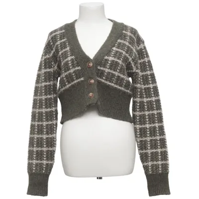Cardigan (Green, Beige) from About You Acrylic, Polyamide, Polyester, Wool