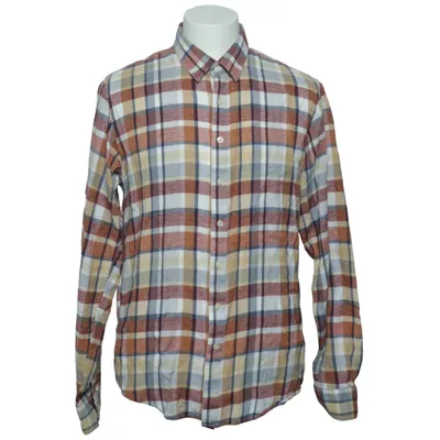 Flanellhemd (Braun, Blau, Mehrfarbig) von Velour Bio-Baumwolle