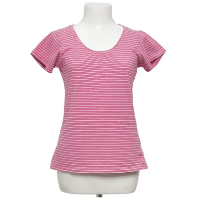 T-shirt (Roze, Wit) van Northbrook Sports Katoen, Elastaan